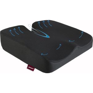 Geheugenschuim Zitkussen Dik en Groot Stuitdruk Verlichtingsmat voor Kantoorstoel Gaming Stoelen Auto Stoelen Rolstoelen