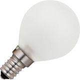 Schiefer - E14 Kogel Gloeilamp - 15W - Dimbaar - Mat - 220V/240V