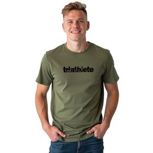 Kruskis Word Triathlete T-shirt Met Korte Mouwen Groen L Man