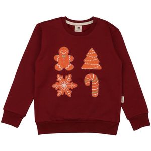 Børnesweatshirt af økologisk bomuld med julemotiv – GOTS-certificeret – Walkiddy-Maas 110