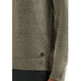 Gebreide trui - Wolblend - Ronde Hals - Melange