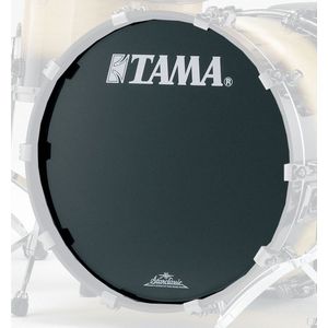 Tama basDrum Frontvel BK22BMTT, 22"", zwart, Starclassic Logo - Bass drumvel