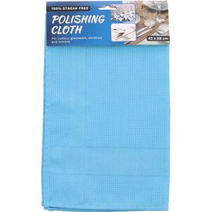 Polishing Cloth  100% streepvrij - Poetsdoekvoor glasdoeken - opblinkdoek voor glas . Bestek