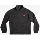 Quiksilver - Bogonggum - Sweatshirt - Zwart - Fleece met Halve Rits