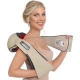 Nekmassage Apparaat - Schoudermassage Apparaat - Shiatsu Massagekussen Met Warmtefunctie - Infrarood - Pijnverlichting En Spierontspanning - Auto Kantoor En Thuisgebruik - 7 Jaar Garantie
