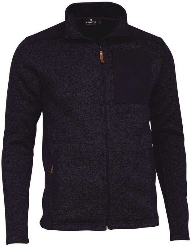 Kinetic Upland Knit Fleece Met Volledige Rits