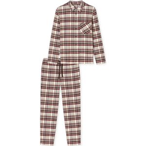 Schiesser - Xmas Family - Pyjamaset - Multi - Lang - Geborsteld Flanel