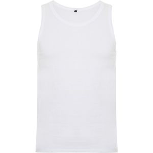 2 Pack Wit Heren los hemd met brede bandjesmodel Texas maat L