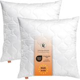 Sleepling - Basic 100 - Kussen Set - Wit - Wasbaar tot 60 Graden, Oeko-Tex Standaard 100