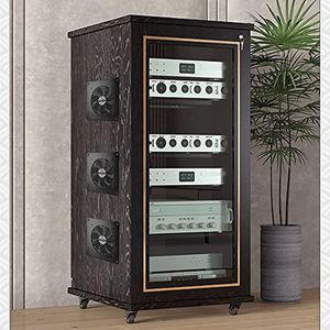 USB Ventilator 120 mm met 3 Snelheden - Modern Aluminium Frame voor Thuisbioscoop en AV-Kastkoeling