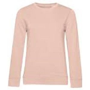 B&C Dames/dames Organic Sweatshirt (Schemerig Roze)