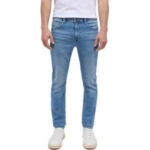 Mustang Heren Jeans Broeken OREGON SLIM K slim Fit Blauw 35W / 34L Volwassenen