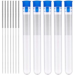 100 stuks 0-4 mm roestvrijstalen reinigingsnaalden - reinigingsnaalden 3D-printer - gereedschapsset roestvrijstaal - mondstukreiniger naalden kit