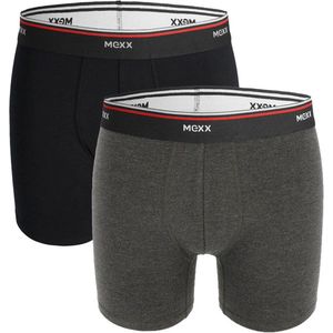 Mexx Boxershorts 2-pack Zwart/grau - Maat M