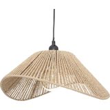 Atmosphera Hanglamp Myha - E27, niet inbegrepen - Ø45xH17cm - Beige
