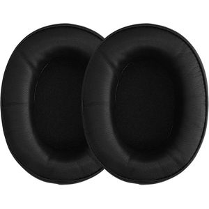 Oorkussens voor Noise Cancelling Hoofdtelefoons - Vervangende Earpads van Kunstleer en Schuim in Zwart