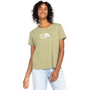 Roxy Ocean After B T-shirt Met Korte Mouwen Groen S Vrouw