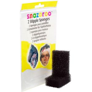 1 verpakking  Snazaroo™ 2 reliëf sponsjes - Schmink