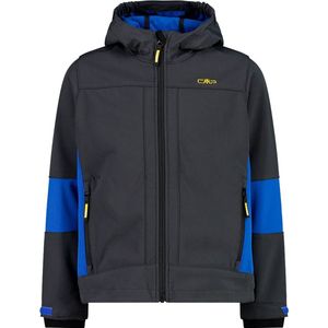 CMP - Softshell Jas - Blauw - Polyester - Winddicht en Waterafstotend