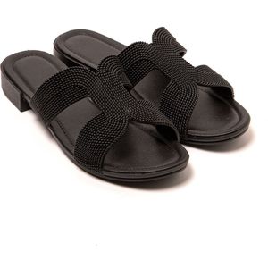 Brasileras Sandalen Damen-Zwart-37