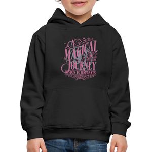 Harry Potter Perron 9 ¾ Ontwerp In Roze & Blauw Premium Hoodie Kinderen