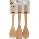 Alpina Spatelset 29,5 Cm Bamboe Beige 3-delig