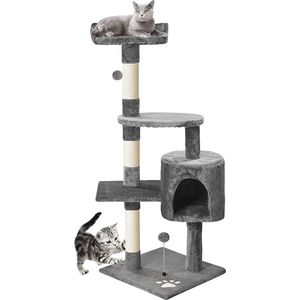 kattenkrabpaal / grote klimboom - speelhuis voor katten / playhouse for cats
