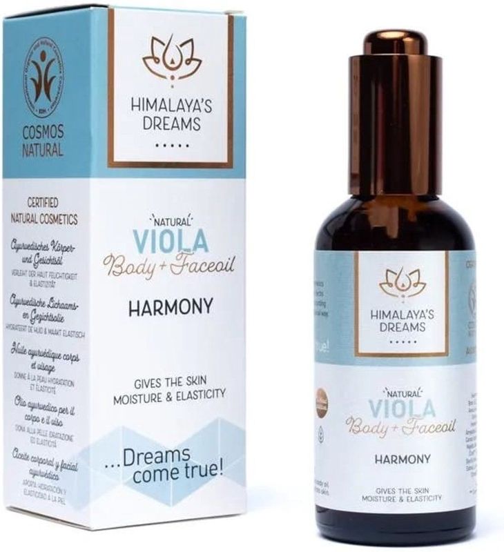 Himalayas Dreams - Ayurvedische Huid en Gezichtsolie - Viool - 100ml