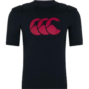 Canterbury Sportshirt - Maat XL  - Mannen - zwart/rood