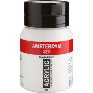Amsterdam Standard Series Acrylverf Pot 500 ml Titaanwit 105