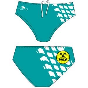 Turbo Road Zwemslip Groen S Man