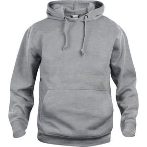 Clique Basic hoody Grijs Melange maat XXL