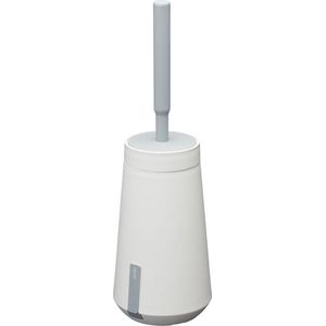 Tiger Tess - Toiletborstelhouder met Swoop® borstel flexibel - Wit / Lichtgrijs