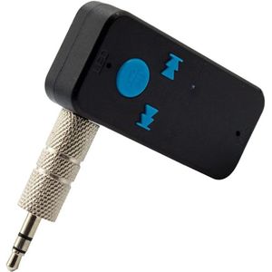 Bluetooth Receiver Aux - Ontvanger - Carkit - Zwart