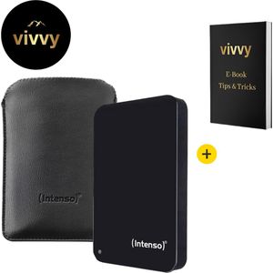 Harde Schijf Extern - Externe Harde Schijf 5 TB Multifunctioneel - Harde Schijf Extern Western Digital Met 8 MB Cache - 100% Tevredenheidsgarantie - 5400 RPM - Incl. Opberg Case