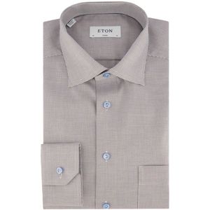Eton business overhemd grijs