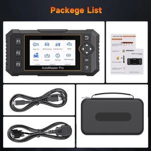 OBD Scanner - OBD2 - Auto Scanner - Auto uitlezen - Diagnose Apparatuur voor Auto's - Bidirectionele Test - Codelezer met ABS, SRS, DPF, Olie-Reset - 26+ Resetfuncties - Gratis Updates - Geschikt voor Garages en Doe-het-Zelvers
