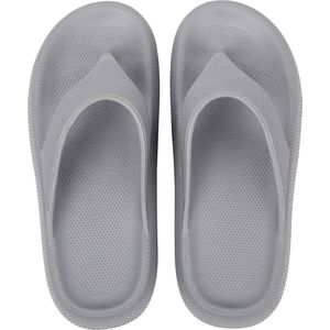 Geweo Heren Slippers - Badslippers Zwembad - Grijs - Maat 40/41
