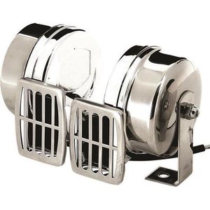 Vetus dubbele hoorn 12 volt, met hoge en lage toon