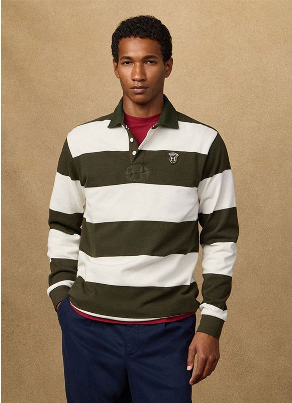 Hackett Hm5700009 Lange Mouw Poloshirt L Man