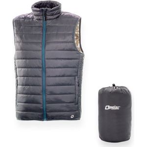 Opsial vest /bodywarmer gewatteerd - KANYON - grijs - maat 3XL