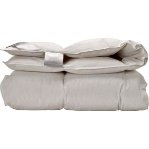 iSleep Dekbed - 15% Dons - Warmteklasse 1 - Lits-jumeaux - 260x220 cm - Wit