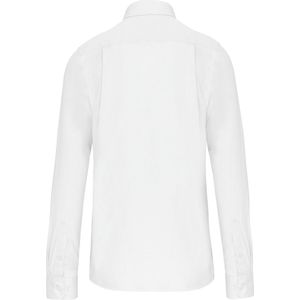 Overhemd Heren 3XL Kariban Lange mouw White 100% Katoen