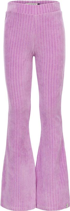 LOOXS Little 2601-7606-610 Meisjes Broek - Maat 92 - Lila van 78% Cotton 18% Polyester 4% Lycra