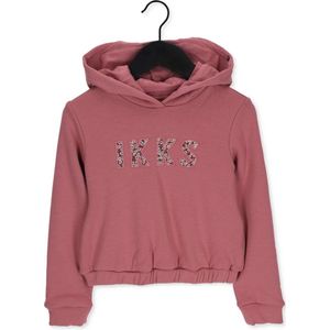 IKKS Sweat Capuche Truien & Vesten Meisjes - Sweater - Hoodie - Vest- Roze - Maat 104