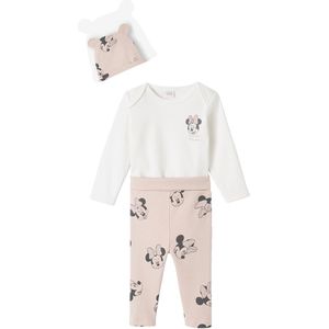 Vertbaudet - Set Romper + Broek + Muts - Meisjes - Disney® Minnie