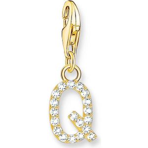 Thomas Sabo - 1980-414-14 - Charm - Dames - 925er Zilver - Geel Verguld - Letter Q