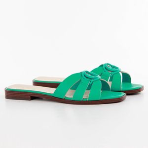 Guess - Symo - Damessandalen - Groen