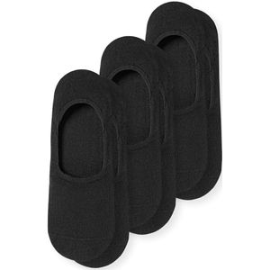 Schiesser - Long Life - Footies - Zwart - Heren