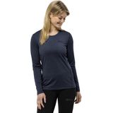 Jack Wolfskin - Sky Thermal L/S W - Wandelshirt - Dames - Grijs - Polyester